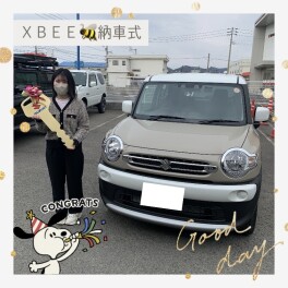 Ⅰ様のクロスビーを納車しました！